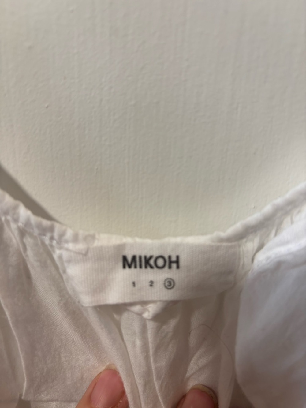 Mikoh Biarritz Low Back White Maxi Sleeveless Summer Dress Size 3 L Large - Picture 7 of 10